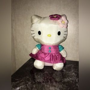 Vintage Sanrio Hello Kitty Nylon Puffalump Plush 2006 Rare HTF Collectible NWOT